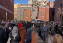 Policía desaloja a propalestinos en Universidad de Boston