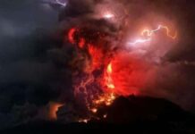 Erupción volcánica provoca desalojo de cientos de personas en Indonesia