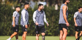 Messi en duda para el partido ante Rayados Messi