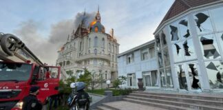 Impacta misil ruso en Castillo de Harry Potter en Odesa; hay 4 muertos