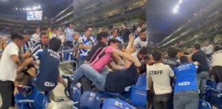 Aficionados se enfrentan en gradas tras duelo Rayados vs Inter de Miami