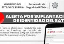 SSP alerta por suplantación de identidad del SAT SAT