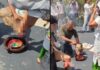 Sacrifican animales como ofrenda para ritual en el Senado