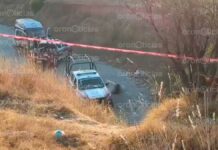 Abandonan cadáver envuelto con lona cerca de Periférico, en Amozoc Cadáver