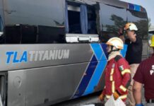 Muere chofer que chocó contra pilar de la México-Puebla