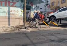 Choque en colonia Chulavista deja dos heridos