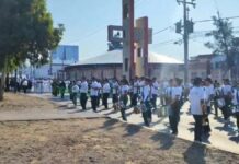 Participarán 36 instituciones en el Desfile cívico-militar del 5 de Mayo