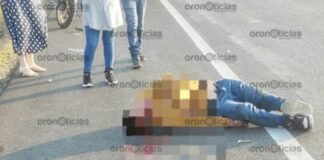 Hombre es atropellado en la Puebla-Atlixco; conductor se fuga