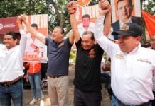 Fernando Morales afirma que San Martín Texmelucan ya es territorio naranja Morales