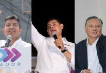 Rivera, Armenta y Morales lanzan propuestas de seguridad seguridad