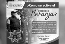 Conoce el Protocolo Naranja de Atlixco contra la violencia violencia
