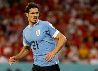 Edinson Cavani se retira de la selección de Uruguay