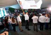 Previo al cierre de campaña, Armenta se reunió con más de 25 mil poblanas y poblanos Armenta