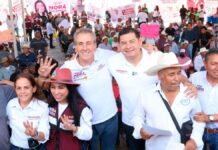 Armenta y Chedraui prometen inversión conjunta en puente entre comunidades de Valsequillo Armenta