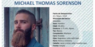 Reportan desaparición de canadiense en Mazatlán canadiense