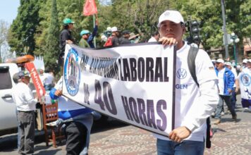 Trabajadores piden reducción de jornada laboral a 40 horas
