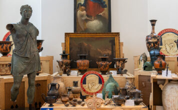 Italia recupera 600 obras de arte que fueron robadas y llevadas a EU