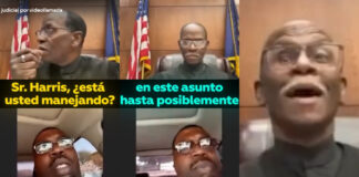 Hombre con licencia suspendida acude a audiencia manejando Licencia