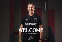 Julen Lopetegui es anunciado como DT del West Ham