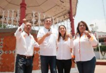 Fernando Morales promete aumento de seguridad en San Salvador Chachapa Morales