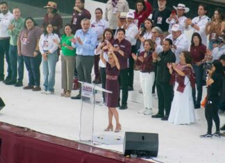 Claudia Sheinbaum cierra campaña presidencial en Zócalo de CDMX Sheinbaum