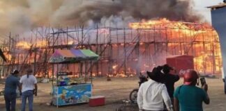 Se incendia plaza de toros en Yucatán; no se reportan heridos