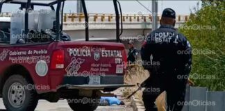 Dejan cuerpo de hombre en la lateral de Periférico, en Amozoc cuerpo