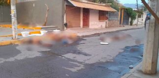 Dejan 4 cuerpos desmembrados junto a secundaria de Acapulco, Guerrero Cuerpos
