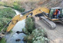 Puebla realiza limpia de barrancas previo época de lluvias