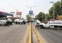 Caos en Puebla por bloqueo de piperos
