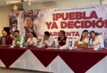 Coalición “Sigamos Haciendo Historia” acusa al Ayuntamiento de Puebla de delitos electorales