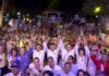 Lalo Rivera acude a cierre de campaña de candidatos en Tehuacán