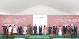 Puebla conmemora 162 aniversario de la Batalla del 5 de Mayo
