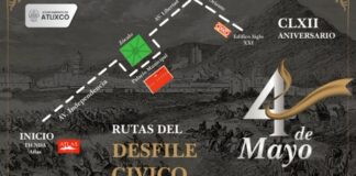 ¡Ojo! Esta será la ruta del Desfile Cívico militar en Atlixco