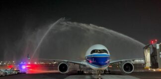 Aterriza en CDMX el primer vuelo proveniente de Shenzhen