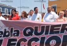 Oposición pide a Sergio Salomón garantizar la paz en proceso electoral