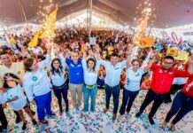 Mario Riestra y Lalo Rivera realizan cierre de campaña con 2 mil 500 poblanos del sur Mario Riestra