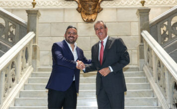 Adán Domínguez y Pepe Chedraui se reúnen para iniciar proceso de transición