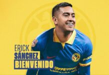 ¡Oficial! Erick Sánchez es nuevo jugador del América