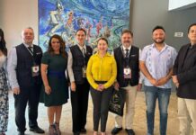 Consejeras y consejeros electorales se reúnen con observadores internacionales