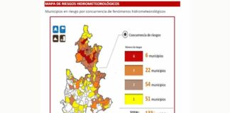 En Puebla, 133 municipios están en riesgo por fenómenos hidrometereológicos