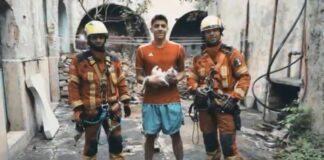 Salvan a gatito tras tres días atrapado en un pozo en Puebla