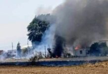 Explota polvorín en Coronango; hay ocho heridos