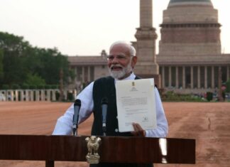 Narendra Modi toma posesión como primer ministro de India por tercera vez