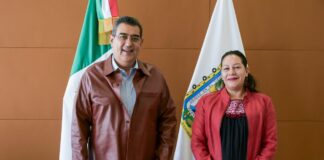 Sergio Salomón y María Luisa Albores se reúnen para abordar temas del medio ambiente