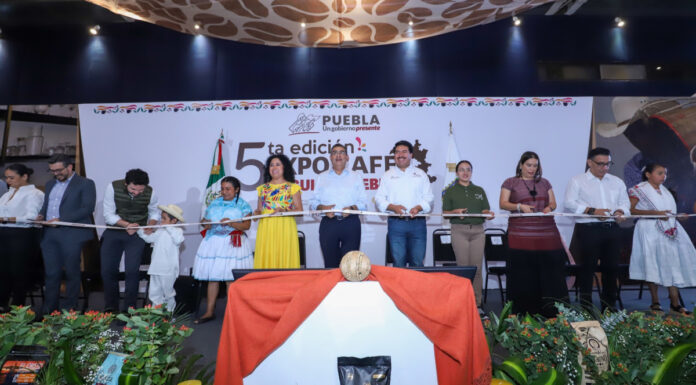 Gobernador inaugura la quinta edición de Expo Café Orgullo Puebla
