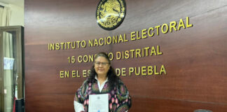 INE entrega constancia de mayoría a Rosario Orozco Caballero