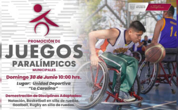 Atlixco será sede de exhibición de Juegos Paralímpicos