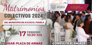 Ayuntamiento de Atlixco celebrará “Matrimonios Colectivos 2024”