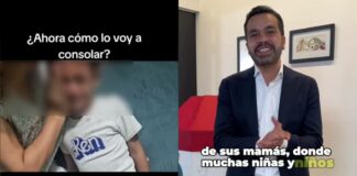 Niños lloran derrota electoral de Jorge Máynez